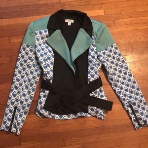 Peter Pilotto for Target Moto Jacket with belt